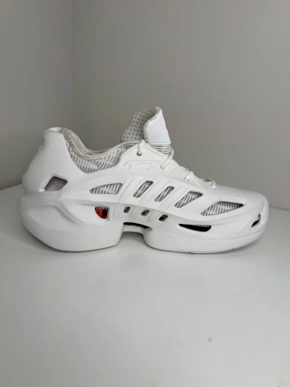 Adidas Adifom Climacool Sneakers Crystal White Mens 13 Lace Up Inner Mesh Bootie